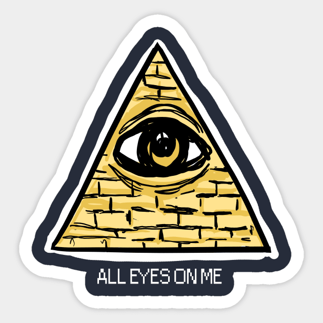 All Eyes On Me Sticker by SophieScruggs